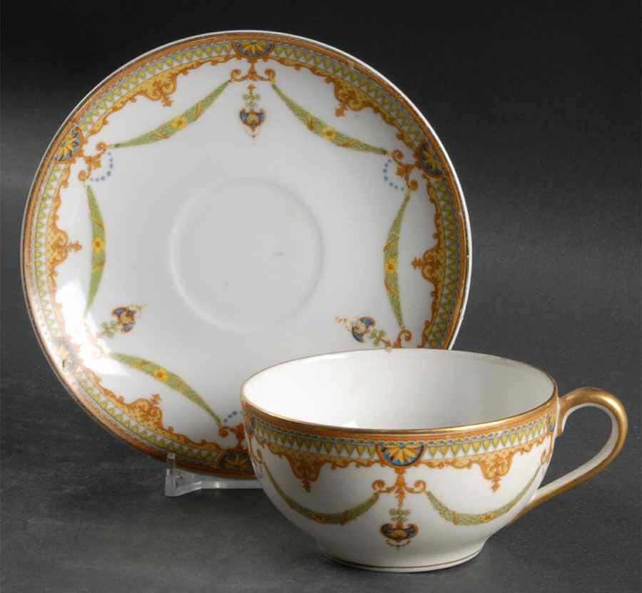 Albany Flat Cup & Saucer Set by Noritake-1