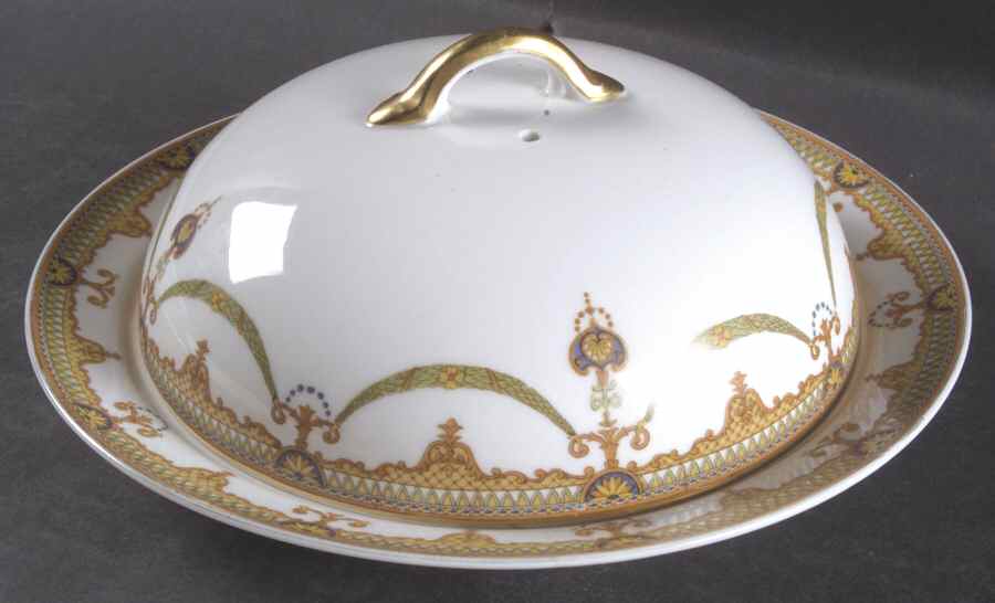 Albany Muffin Dish & Lid by Noritake-1
