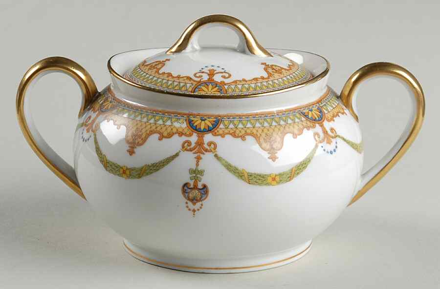 Albany Sugar Bowl & Lid by Noritake-1
