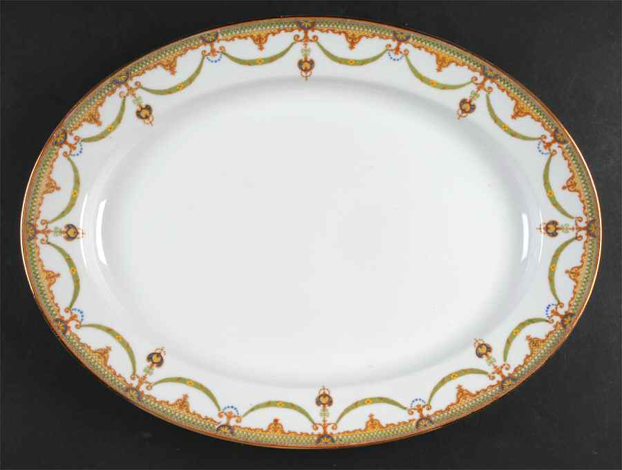 Albany 16" Oval Serving Platter by Noritake-1