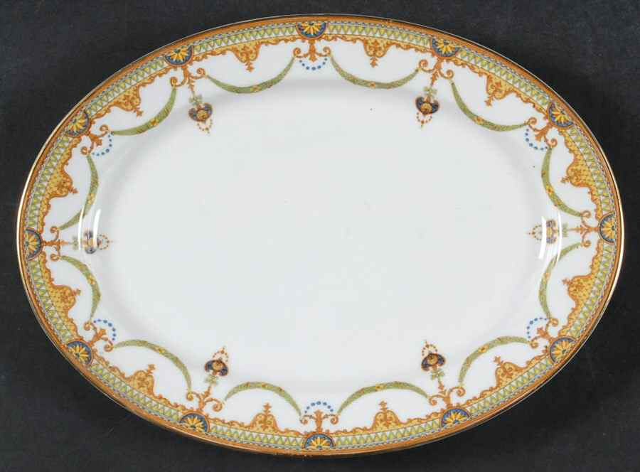 Albany 10" Oval Serving Platter by Noritake-1