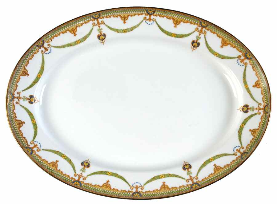 Albany 14" Oval Serving Platter by Noritake-1