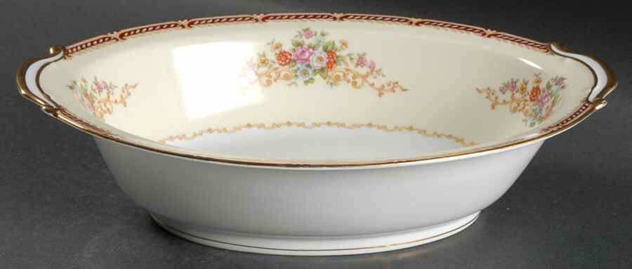 Alberta 10" Oval Vegetable Bowl by Noritake-1