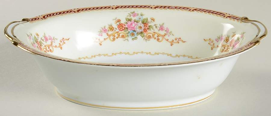 Alberta 9" Oval Vegetable Bowl by Noritake-1