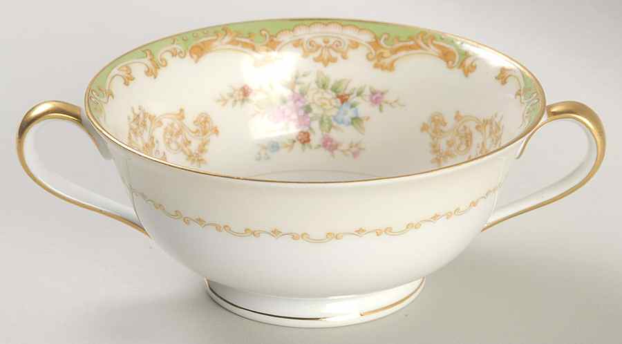 Alcona Footed Cream Soup Bowl by Noritake-1