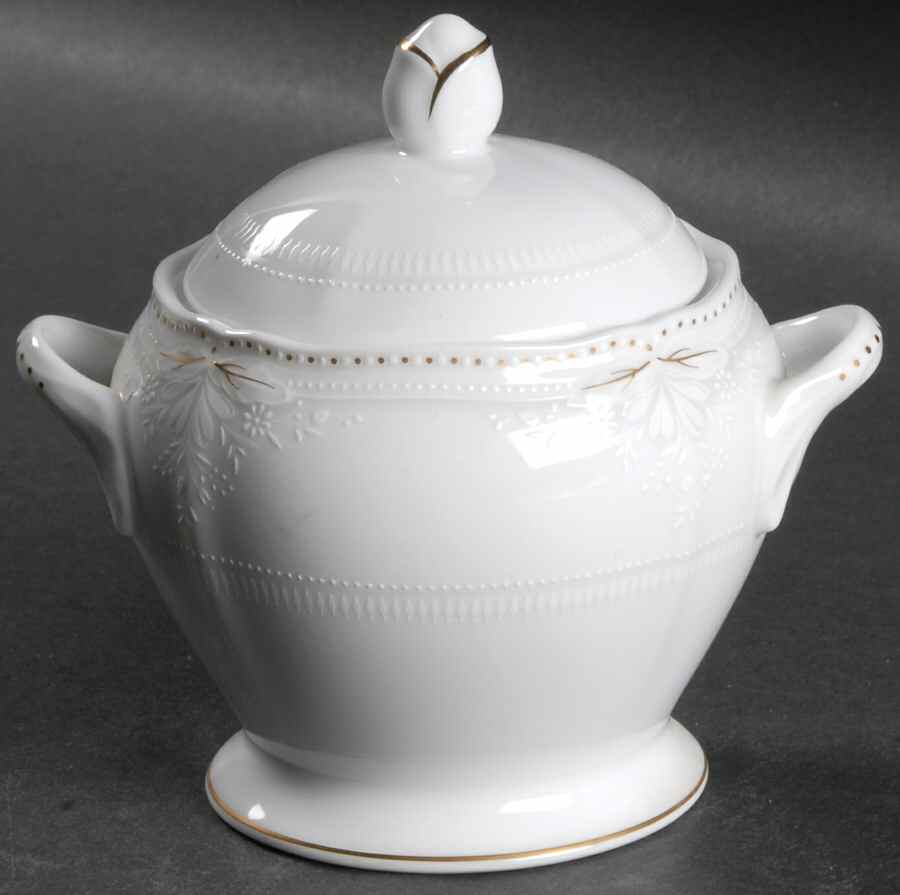 Alcott Sugar Bowl & Lid by Noritake-1