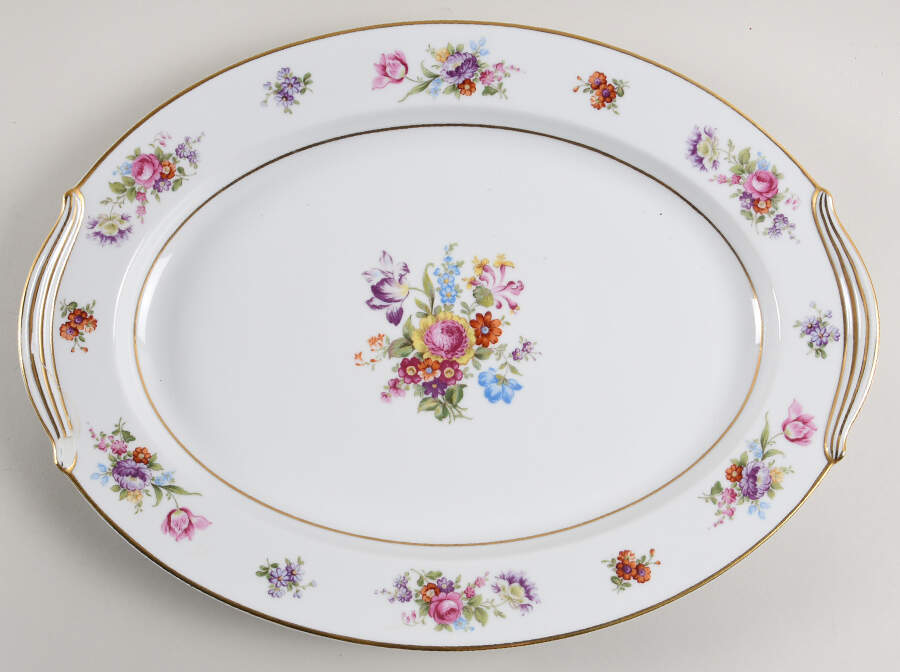 Aldea 16" Oval Serving Platter by Noritake-1