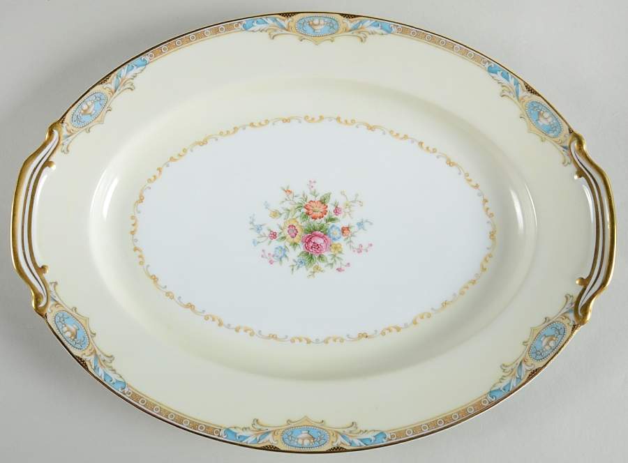 Alden 12" Oval Serving Platter by Noritake-1