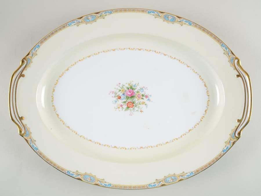 Alden 16" Oval Serving Platter by Noritake-1