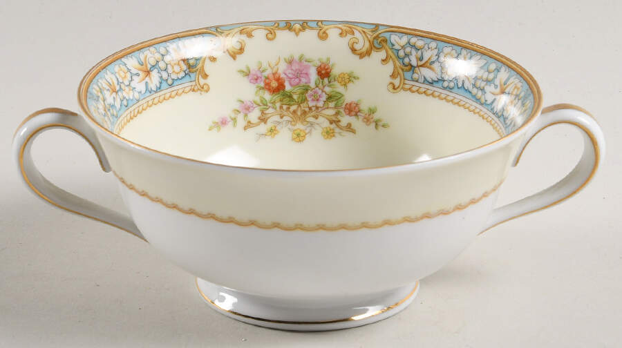 Alexis Footed Cream Soup Bowl by Noritake-1
