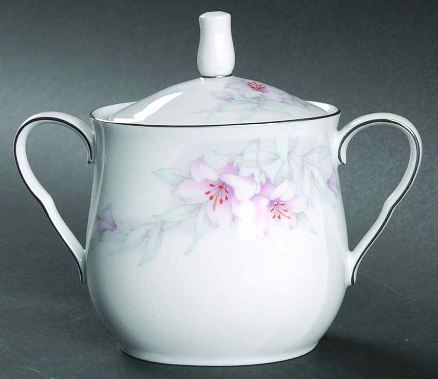 Alexandria Sugar Bowl & Lid by Noritake-1