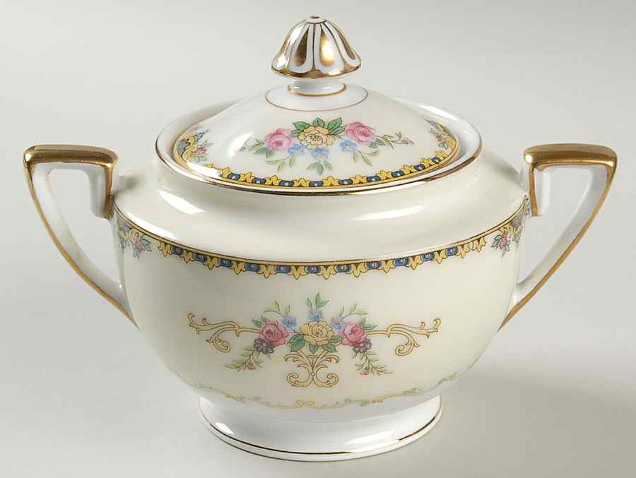 Alford Sugar Bowl & Lid by Noritake-1