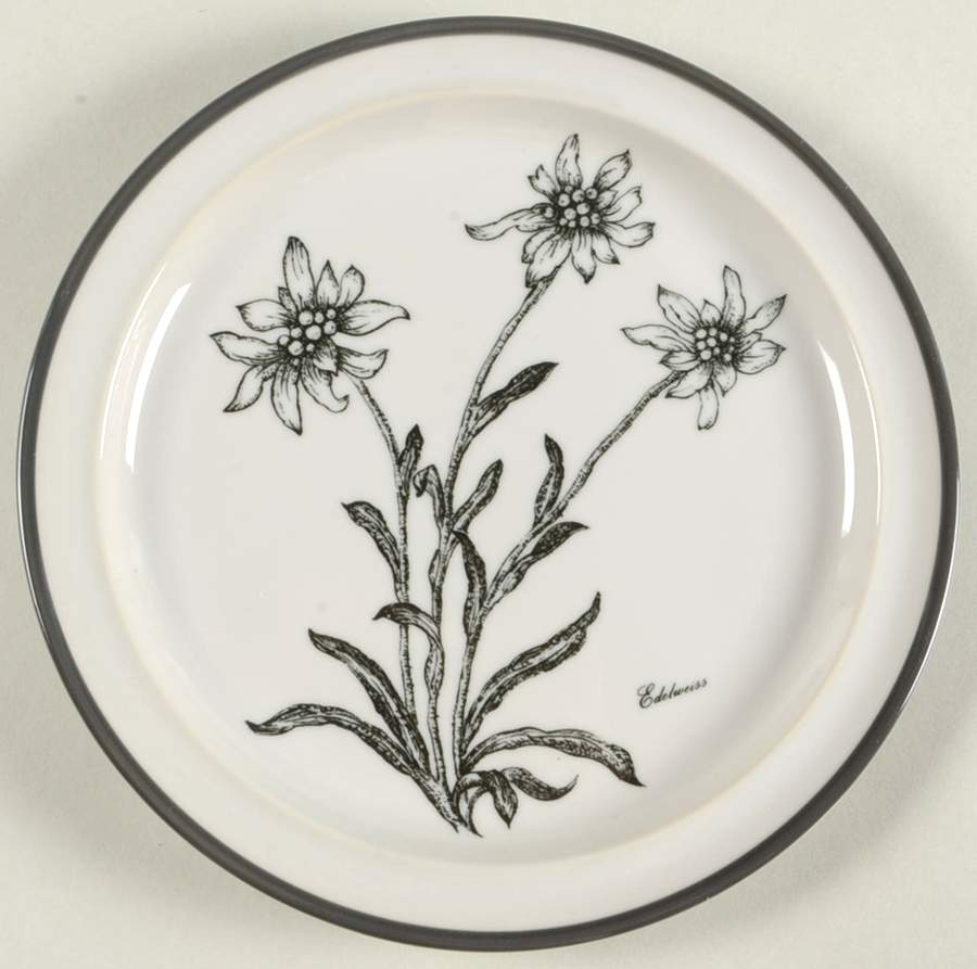 Alpine Flowers Salad Plate by Noritake-1