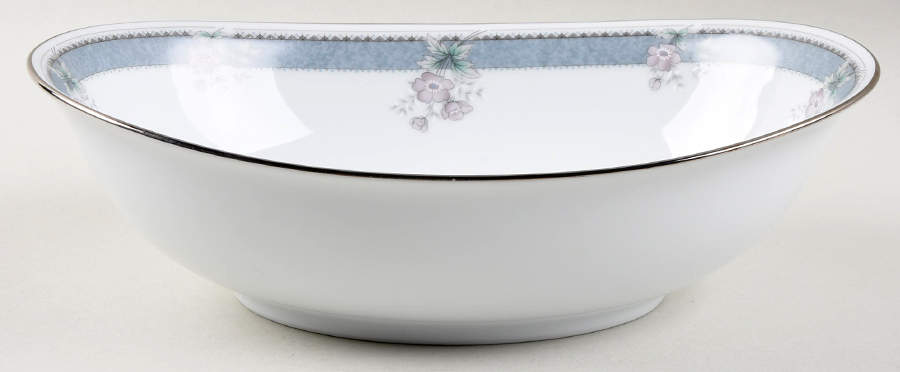 Alhambra 10" Oval Vegetable Bowl by Noritake-1
