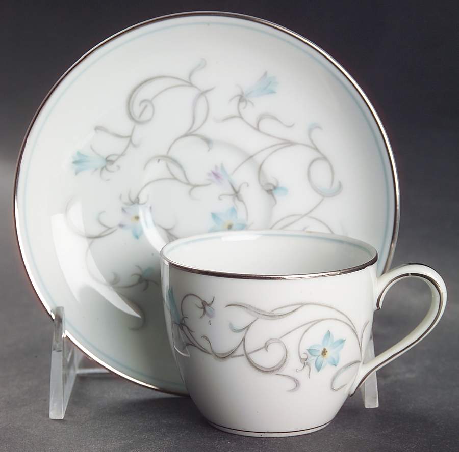 Alicia Flat Demitasse Cup & Saucer Set by Noritake-1