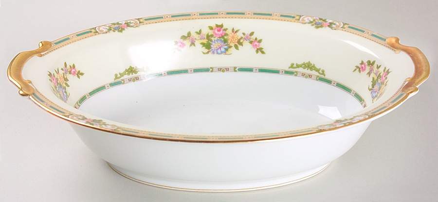Alicia 10" Oval Vegetable Bowl by Noritake-1
