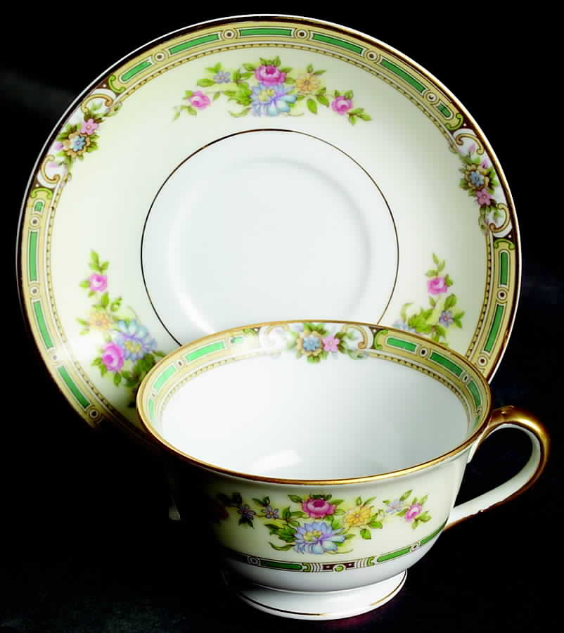 Alicia Footed Cup & Saucer Set by Noritake-1