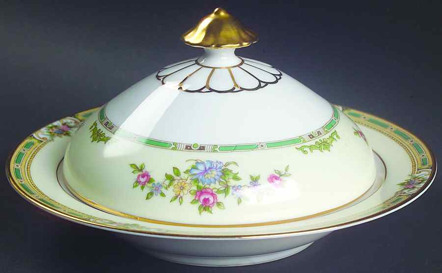 Alicia Round Covered Butter by Noritake-1