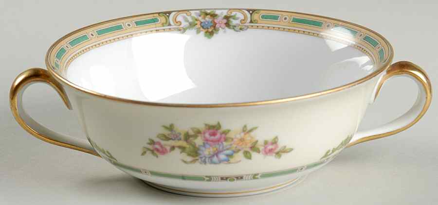 Alicia Flat Cream Soup Bowl by Noritake-1
