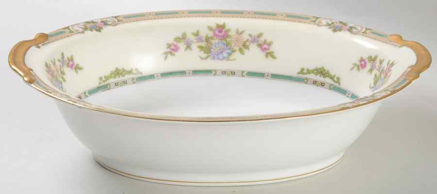 Alicia 9" Oval Vegetable Bowl by Noritake-1