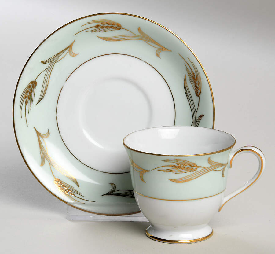 Alice Footed Demitasse Cup & Saucer Set by Noritake-1