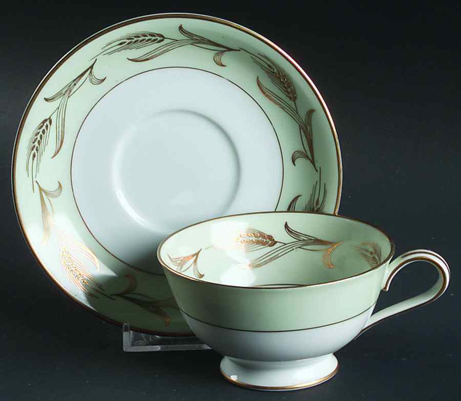 Alice Footed Cup & Saucer Set by Noritake-1
