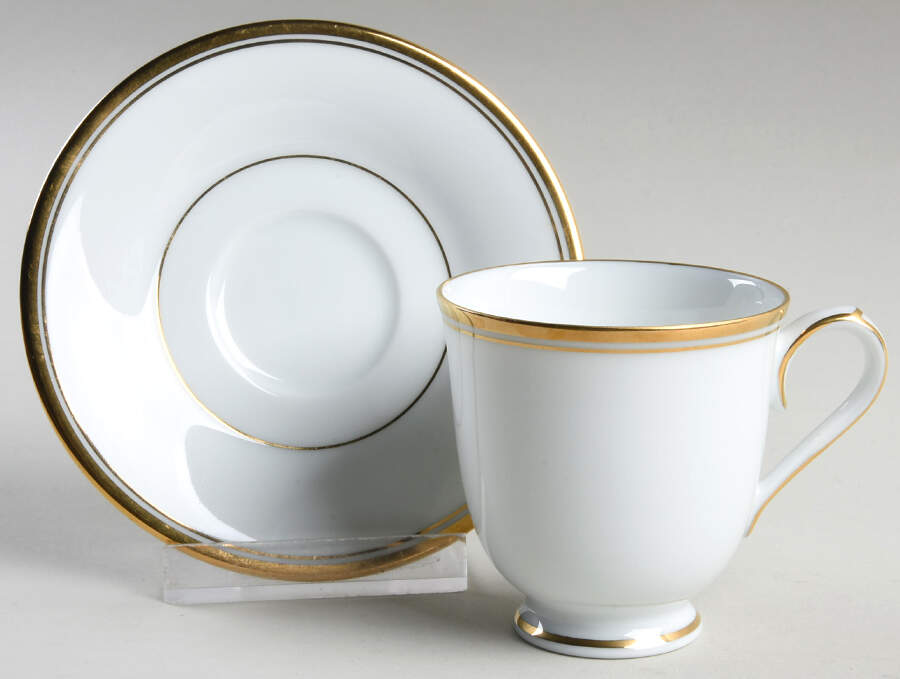 Allison Flat Demitasse Cup & Saucer Set by Noritake-1
