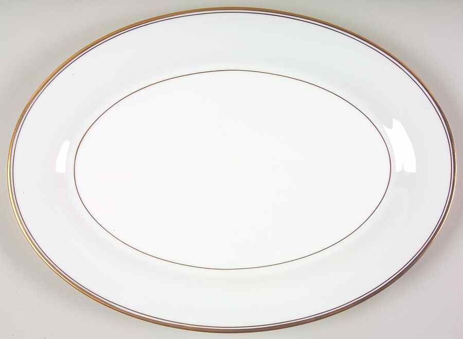 Allison 14" Oval Serving Platter by Noritake-1