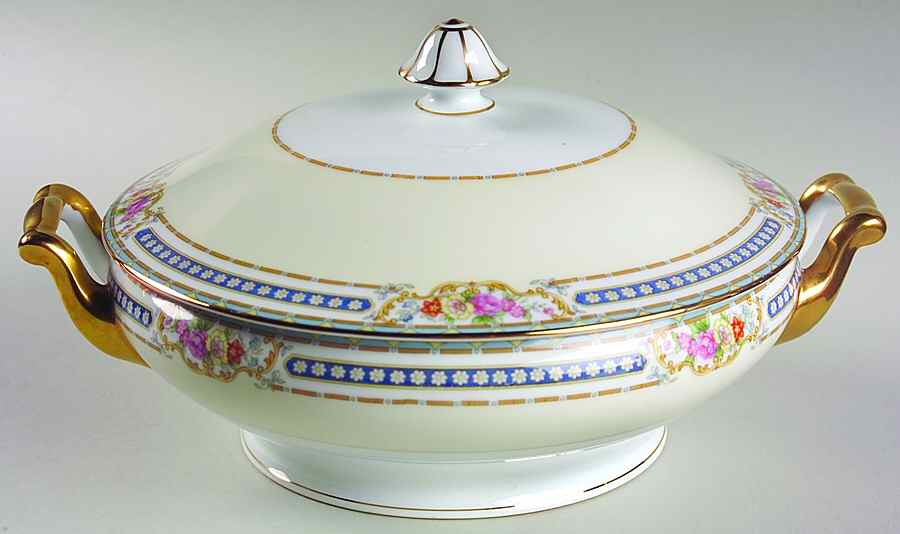 Allard Round Covered Vegetable by Noritake-1