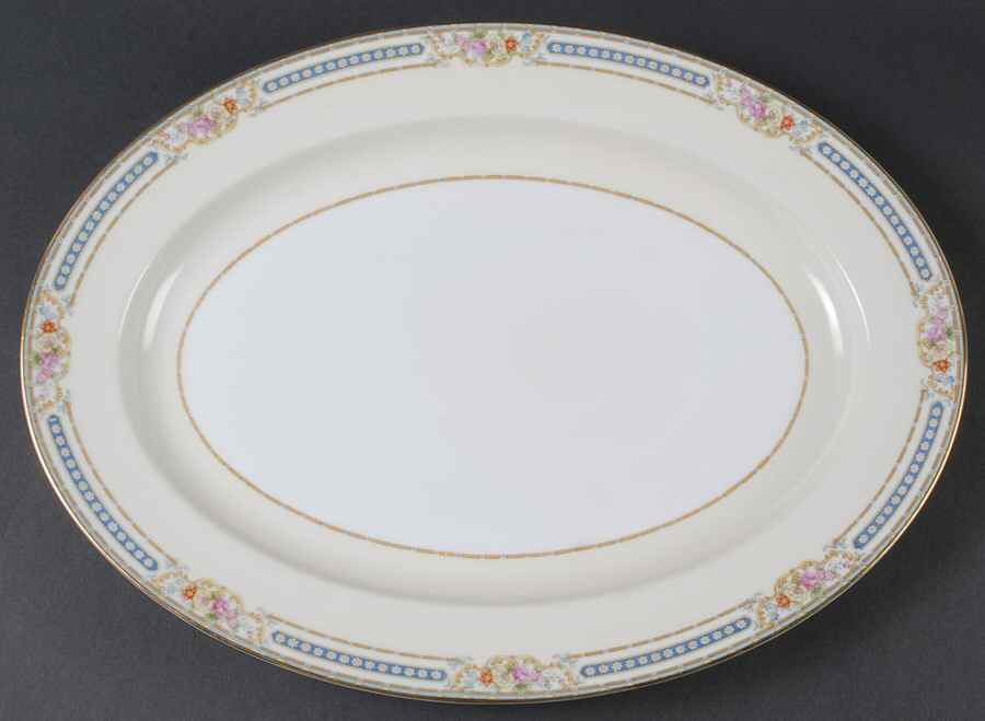 Allard 16" Oval Serving Platter by Noritake-1