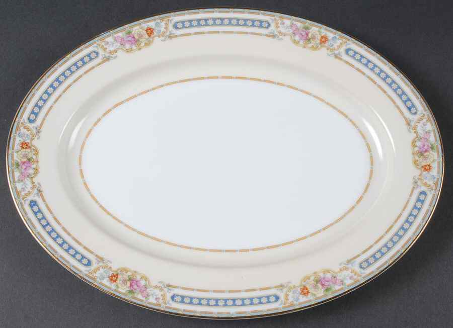 Allard 11" Oval Serving Platter by Noritake-1