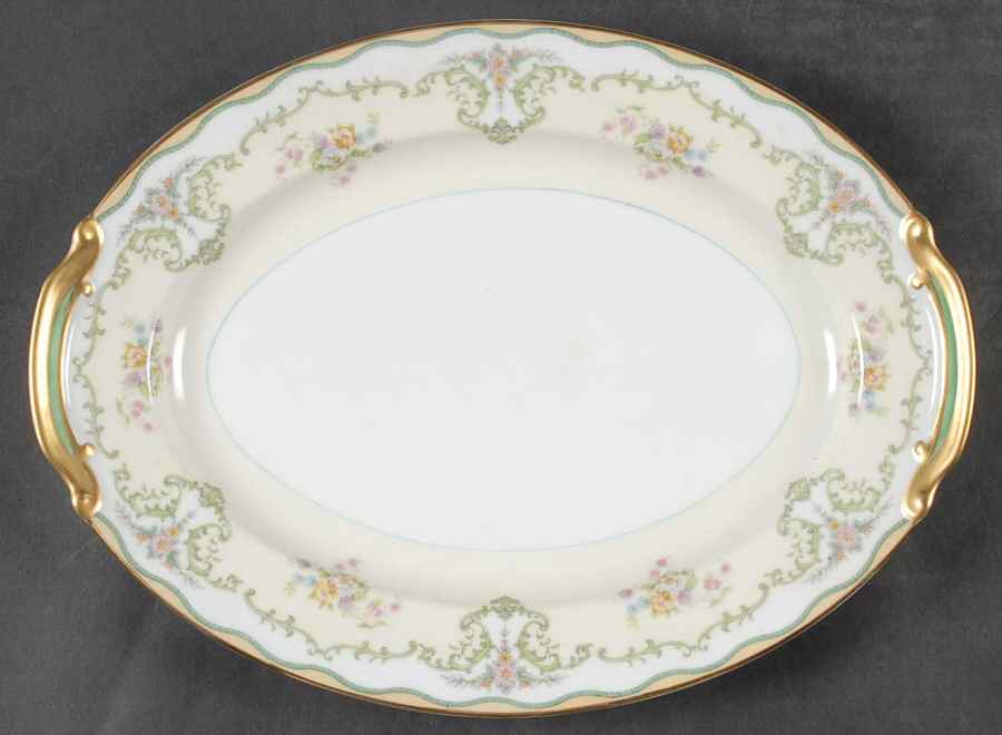 Allaire (No #) 11" Oval Serving Platter by Noritake-1