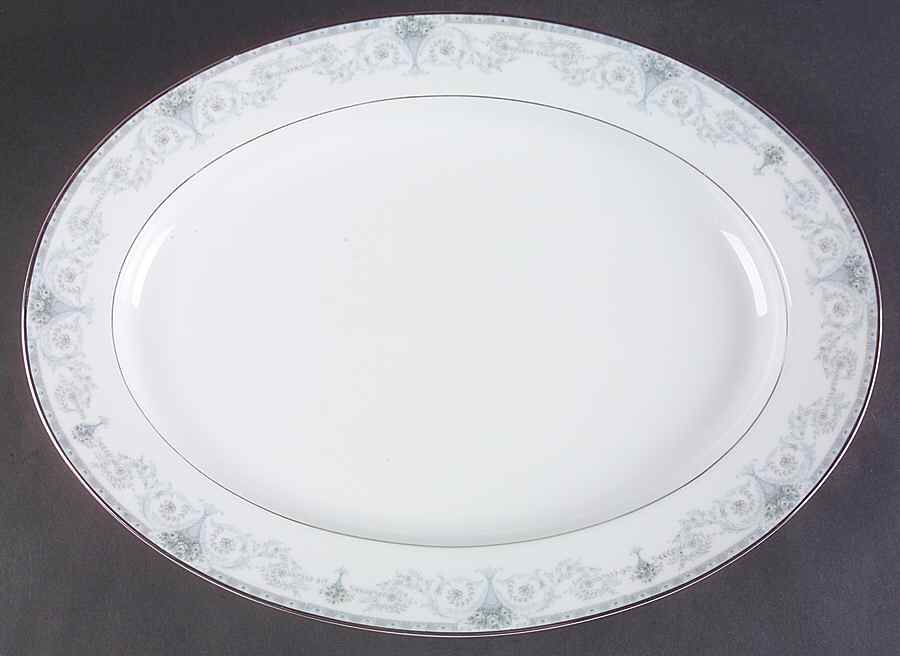 Allenby 16" Oval Serving Platter by Noritake-1