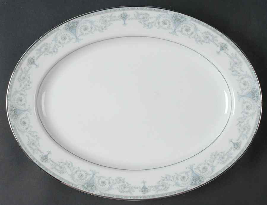 Allenby 13" Oval Serving Platter by Noritake-1