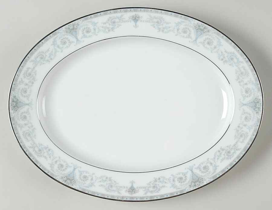 Allenby 11" Oval Serving Platter by Noritake-1