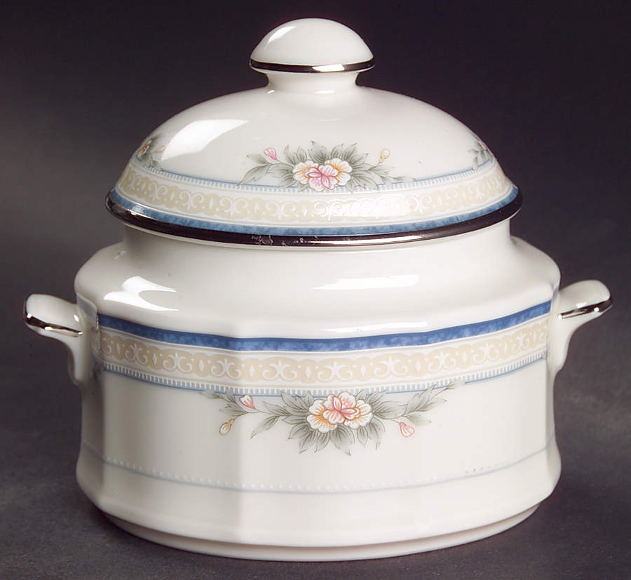 Allendale Sugar Bowl & Lid by Noritake-1