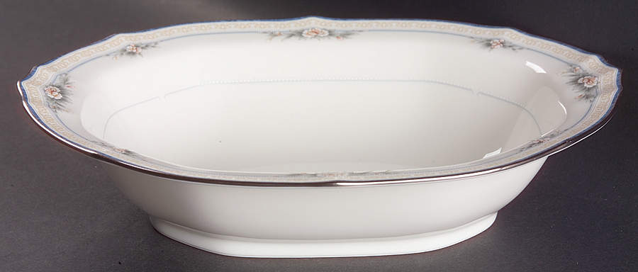 Allendale 10" Oval Vegetable Bowl by Noritake-1