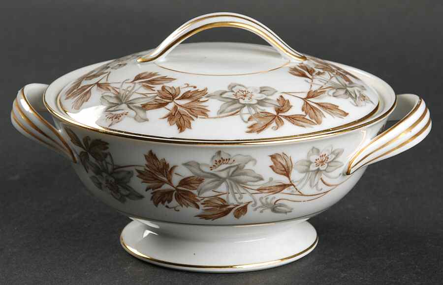 Allison Sugar Bowl & Lid by Noritake-1