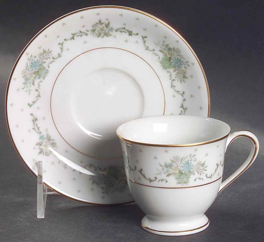 Allston Footed Demitasse Cup & Saucer Set by Noritake-1