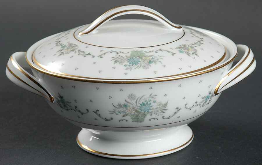 Allston Sugar Bowl & Lid by Noritake-1