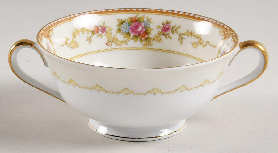 Allure Footed Cream Soup Bowl by Noritake-1