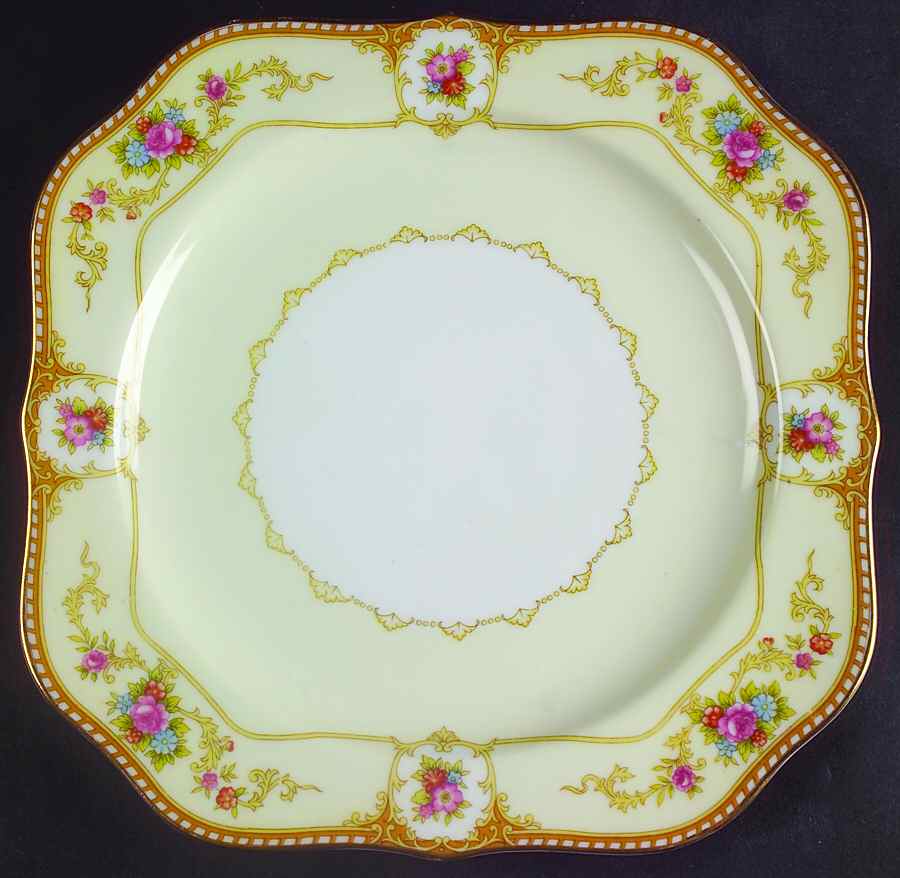 Allure Square Salad Plate by Noritake-1