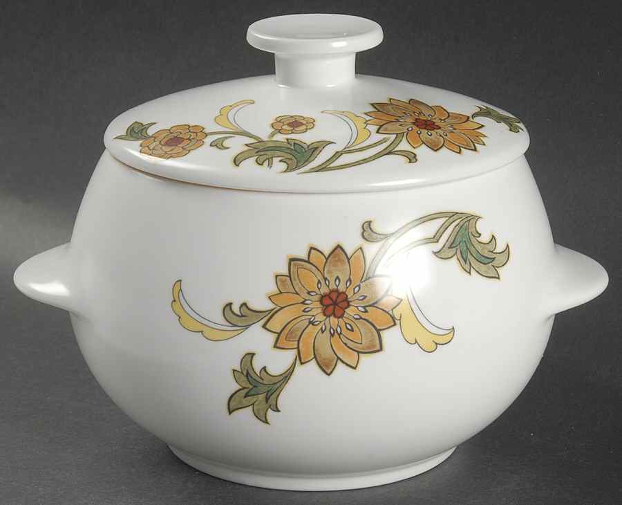 Aloha Fondue Pot & Lid by Noritake-1