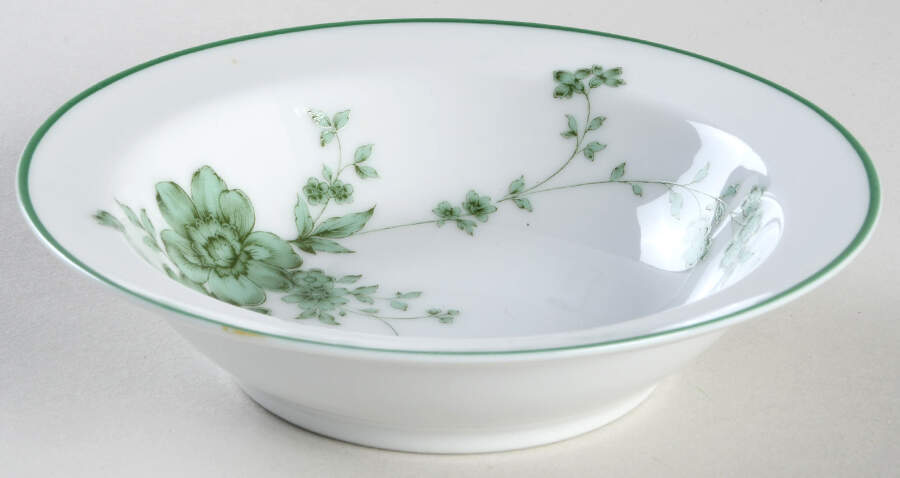 Alpengreen Rim Fruit/Dessert (Sauce) Bowl by Noritake-1