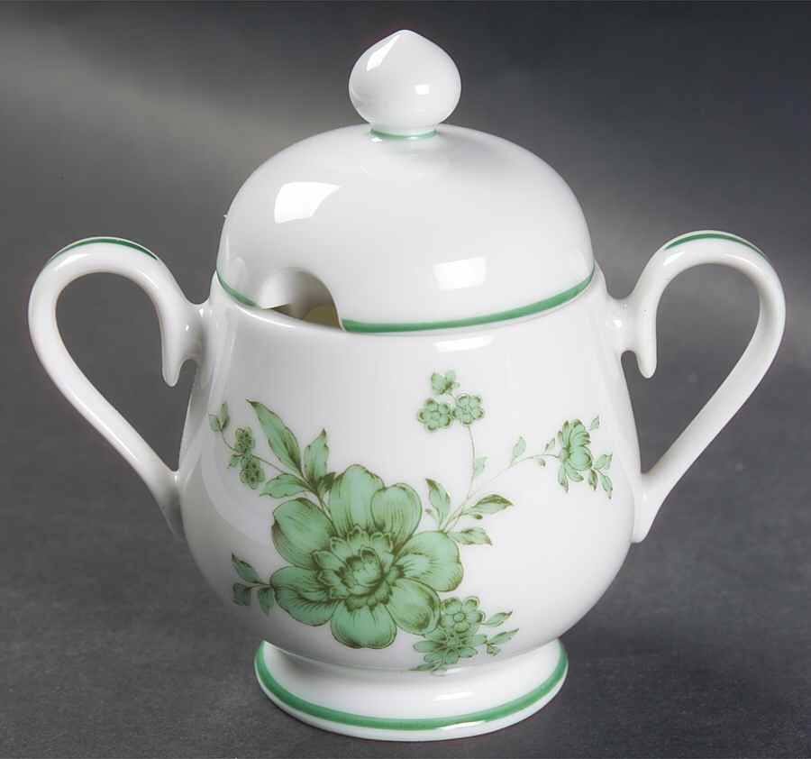 Alpengreen Mini Sugar Bowl & Lid by Noritake-1