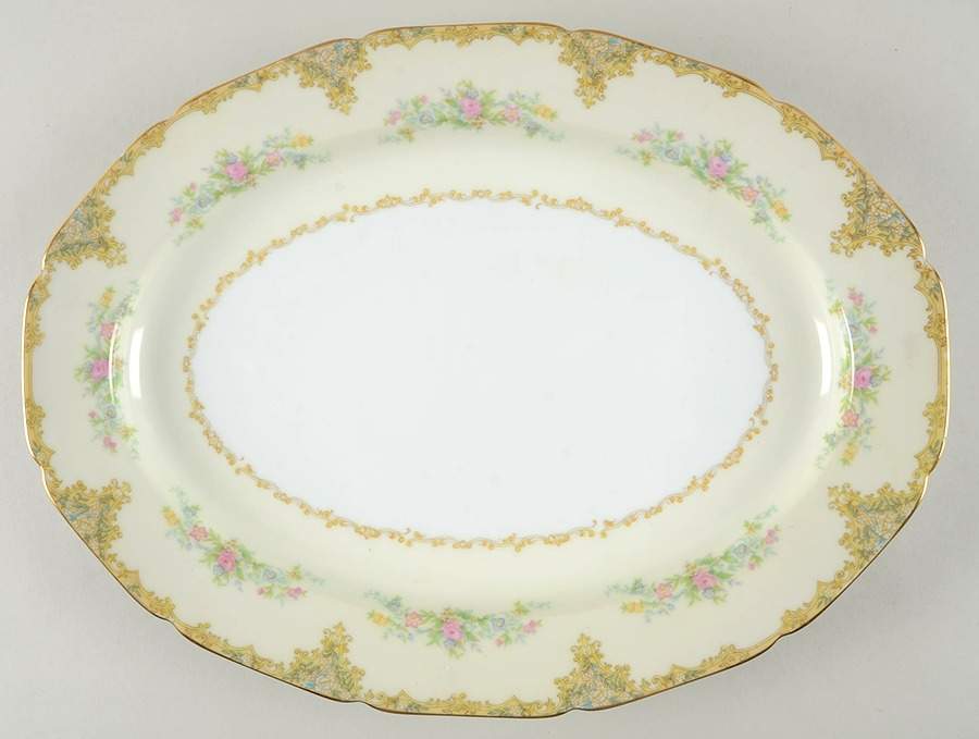 Alrea 15" Oval Serving Platter by Noritake-1