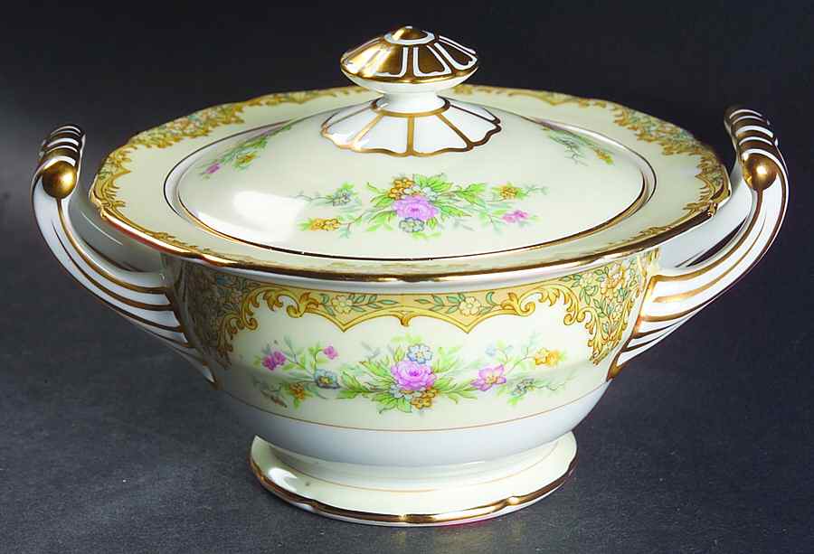 Alrea Sugar Bowl & Lid by Noritake-1