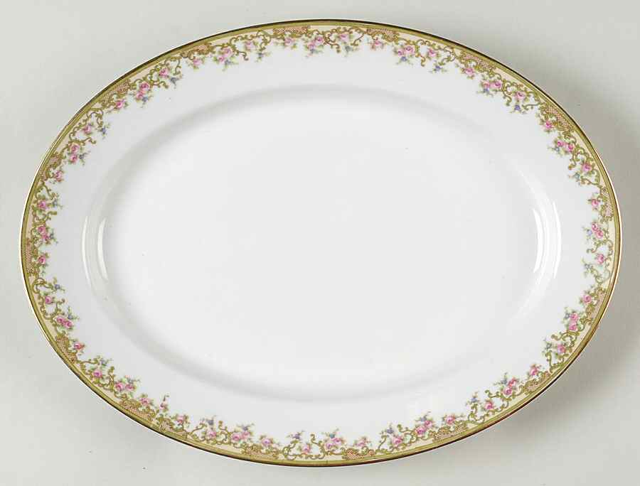Alsace 12" Oval Serving Platter by Noritake-1