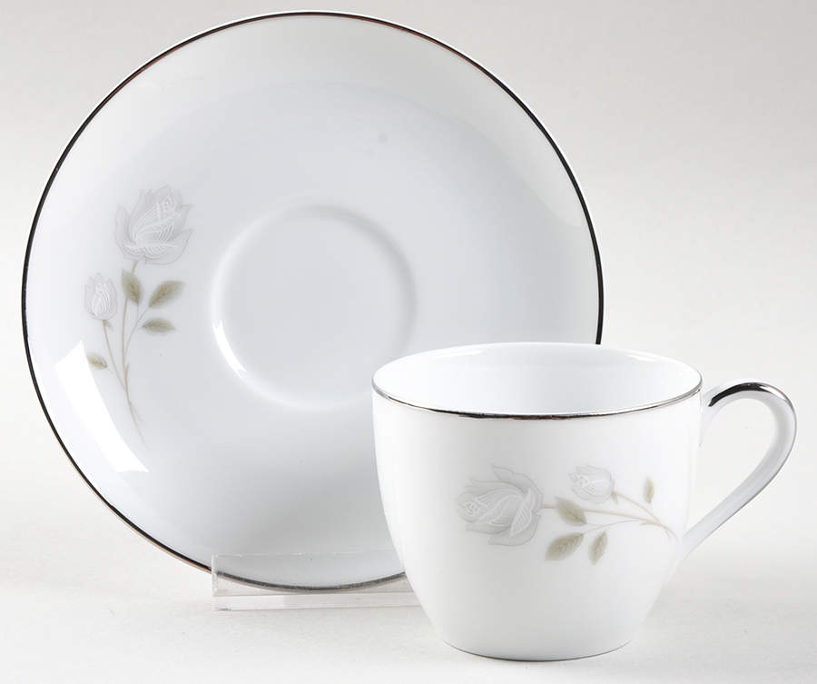 Altadena Flat Demitasse Cup & Saucer Set by Noritake-1