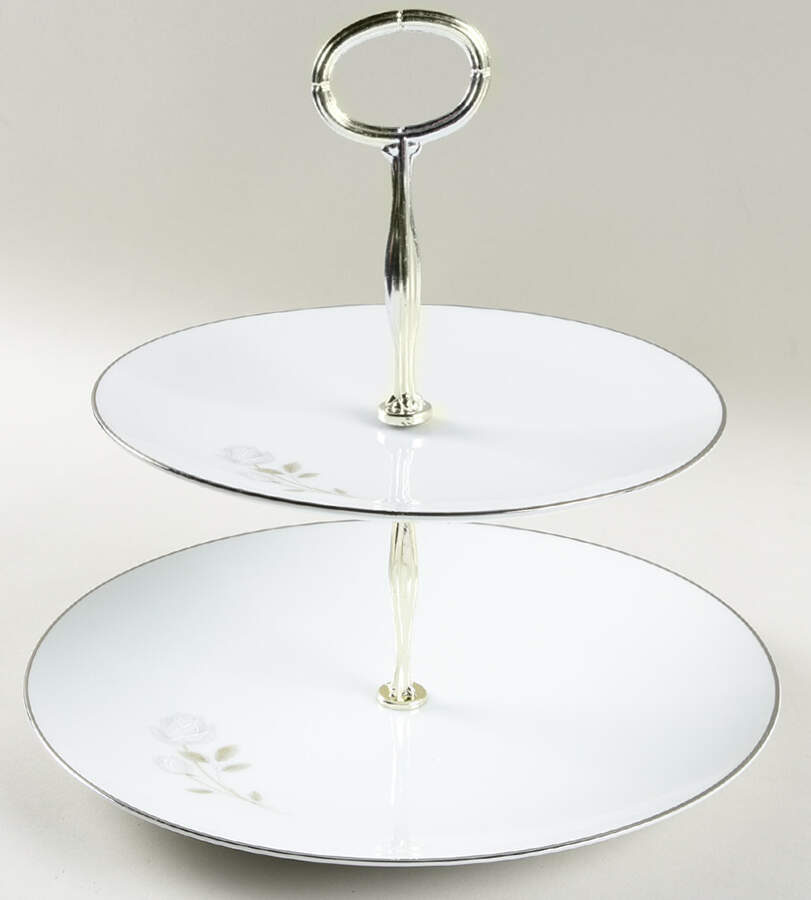 Altadena 6 5/8"-10"  2 Tiered Serving Tray (Dp, Sp) HC by Noritake-1